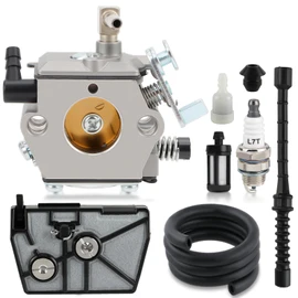 Carbhub Carburetor for Stihl 028 028AV 028 SUPER Walbro WT-16B Tillotson HU-40 Fuel Line Replaces for Stihl 1119-358-7700 and Air filter Replaces for Stihl 11181201610