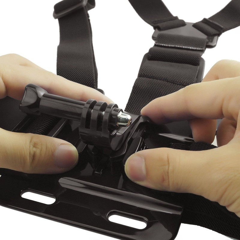 Chest Harness for GoPro Cameras - Adjustable and Compatible with