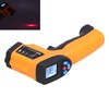 GM550 Infrared Thermometer Handheld Temperature Tester Digital NonContact Thermometer(Orange Yellow