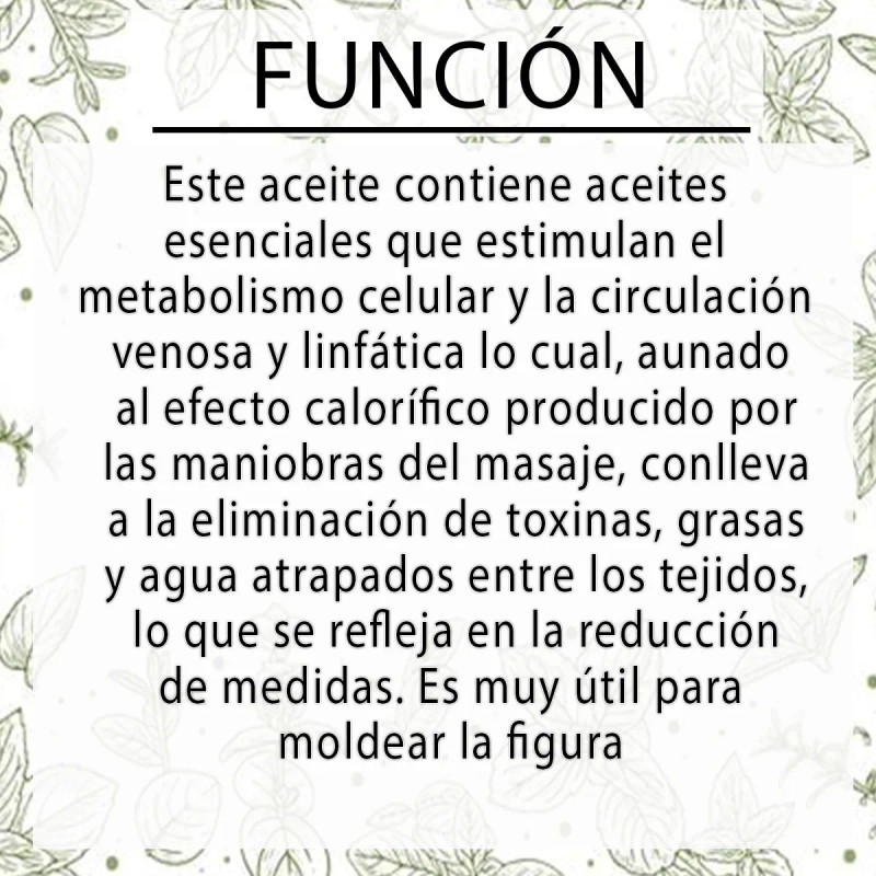 Tri Pack Aceites Masaje Reduce Reafirma Anticelulitis 500 Ml