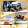 Teenyyou 20 Sets Reusable Snack Containers with Lids & Spoons
