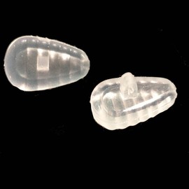 LMP Optical® Premium Grade Soft Silicone Rigid Air Bag Nose Pads for Eyeglasses Universal Screw in (10)