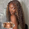 Lakaisa Curly Wave Glueless Human Hair Wig Real Hair Wig