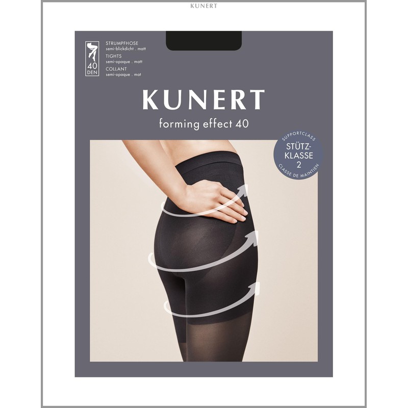 KUNERT Women's Tights Forming Effect 40 Support Class II Medium