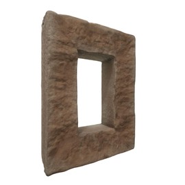 Universal Electrical Cover for EverStone Faux Stone Siding Panels, 4"W x 3"D x 7 7/8"H, Charleston Color