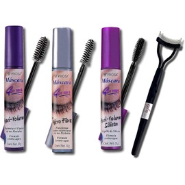 Prosa mascara de pestañas y separador de pestañas GlowMe Lab. Embellece tu mirada con este paquete de mascaras para pestañas con diferente fórmulas que darán volumen y alargarán tus pestañas para una mirada espectacular. Utiliza el separador de pestañas p