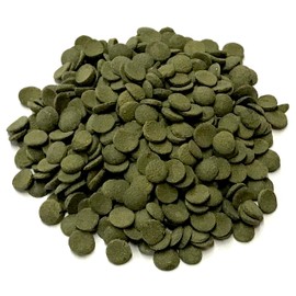 BIG KAHUNA TROPICAL FISH 8 mm Alage Wafer - Sinking Algae Wafers That Provides Balanced Diet for Plecos, Snails, Cory Cats, Catfish, Shrimp, and Crayfish (10 Pound)