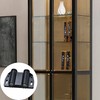 bociloy Stainless Steel Glass Door Pivot Hinge with Magnetic Catch