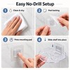 2PCS Wall Mounted Camera Bracket Adhesive, No Drilling, Household Indoor
