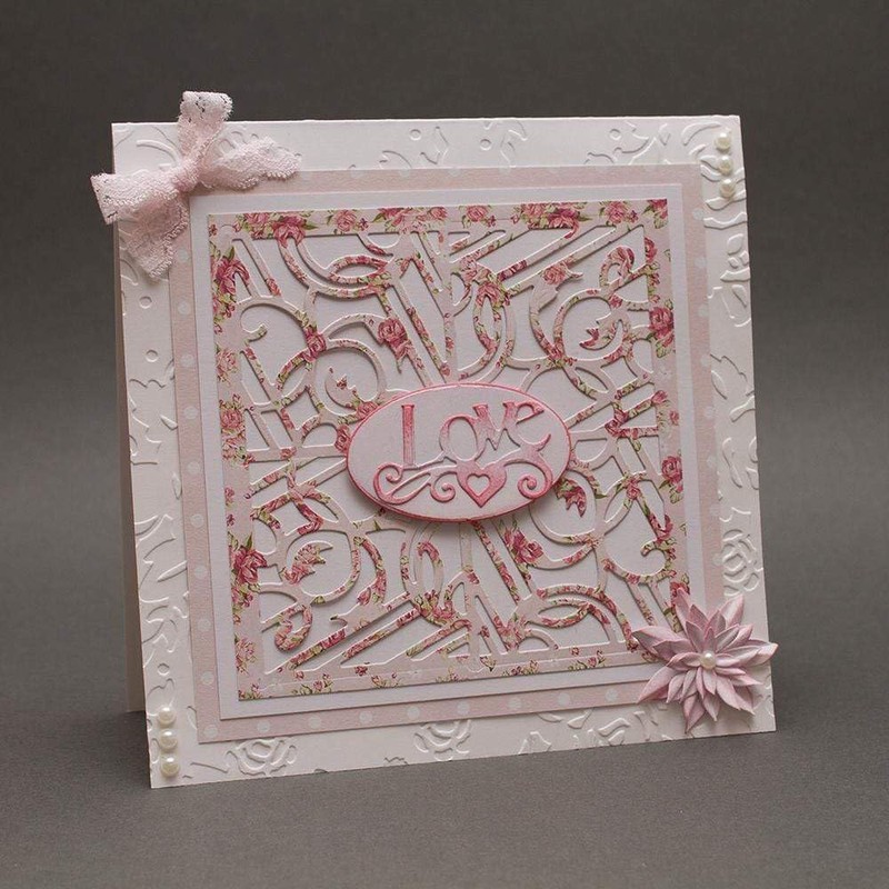 Tonic Studios Art Nouveau Patchwork Die Set - Pair of