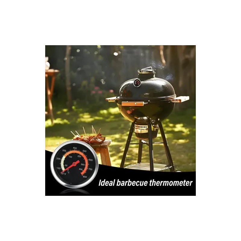 2 Piezas Termómetro Para Horno Asador Parrilla 10c A 400c