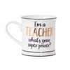 Sass & Belle Sass & Belle Teacher Superpower Tasse