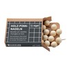 SIGEL BA240 Wooden Push Pins - Beige - Large Round