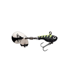 Berkley Pulse Spintail, Jig Lure with Spinner Blade & Berkley Fusion Treble Hook - Long Casting Hard Bait for Perch, Trout, Pike, Unisex,Jailbird, 5g | 50mm
