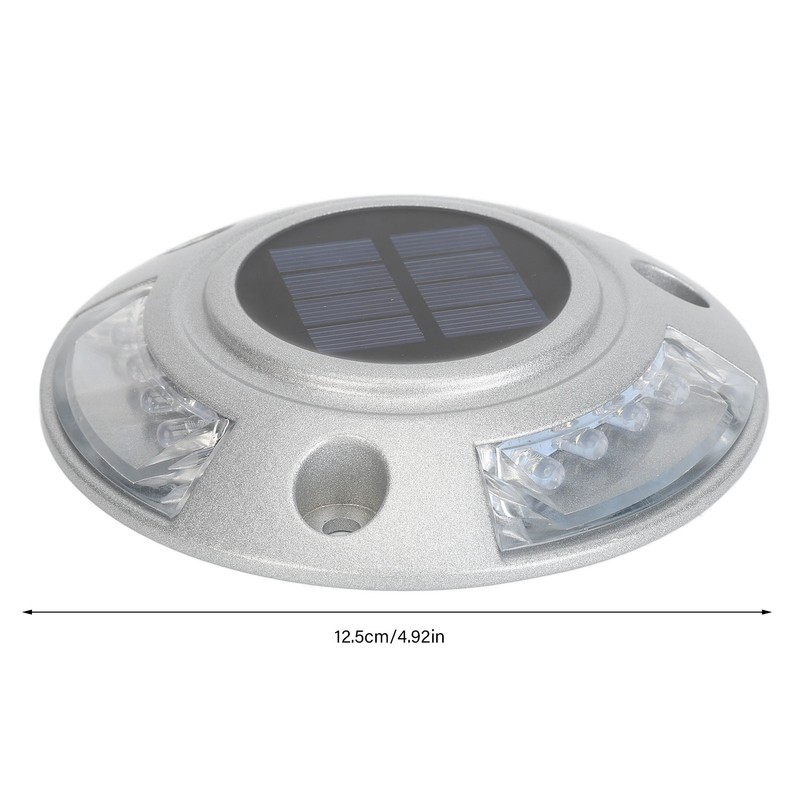 Solar Road Stud Light IP68 Waterproof Aluminum Alloy Automatic Lighting