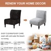 Eco-Ancheng Chair Cover Accent Chair Cover Armless Chair Slipcover Stretch