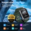 Njord Gear - Reloj inteligente militar para hombre, con Bluetooth,