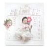 Ornette Swaddle Triple Gauze Blanket, Number Palace, Beige