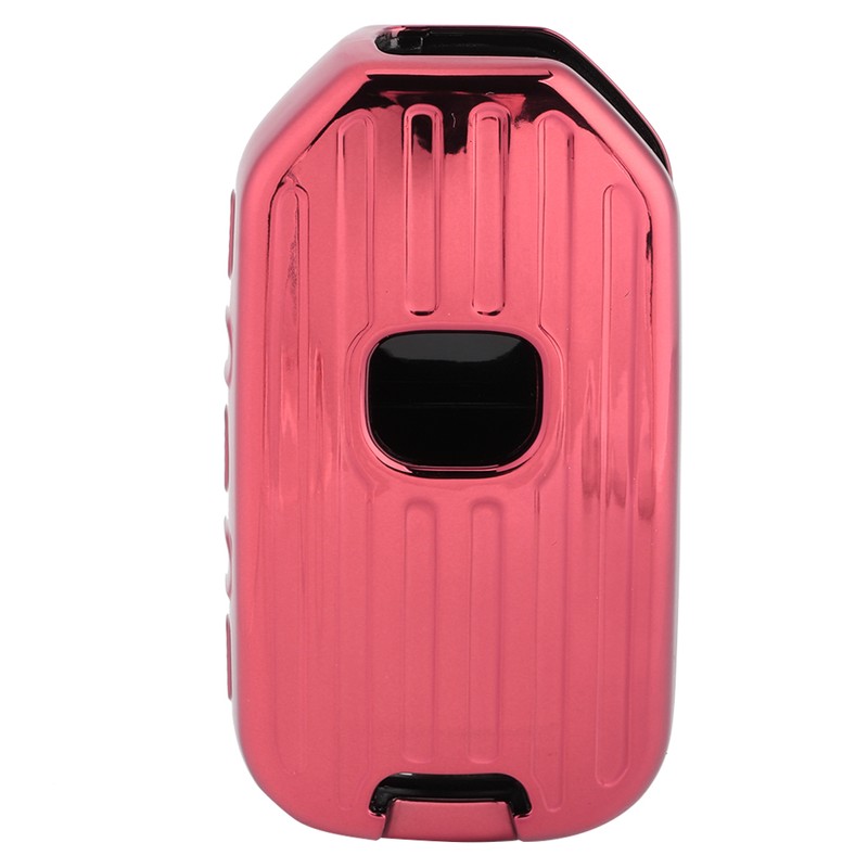 Carbon Fiber Style Folding Car Key Fob Cover Protective Case