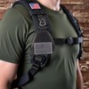 XTACER Tactical Keychain Pouch, Mini Molle Pouch Wallet, Coin Wallet