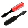2 Pcs Nylon Hair Brushes 9-Row Hair Brushes Cushion Nylon