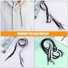 Frcolor 16 Pcs Replacement Hoodie String Pants Drawstring Hoodie String