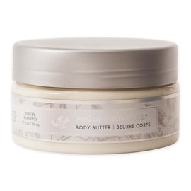 Pre de Provence Collection Shea Butter Enriched Body Butter Soothing & Hydrating Emollient Cream Body Moisturizer for Women, 6.7 Fl Oz, Honey Almond