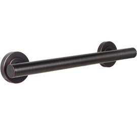 Lava Odoro Shower Grab Bar, Modern Stainless Steel Handicap Grab Bar for Bathtubs and Showers, Shower Safety Bar for Seniors Disabled, ADA-Compliant (Oil Rubbed Bronze, 24 Inch)