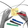 Tru Red Pen Permanent Markers Fine Tip Red Dozen