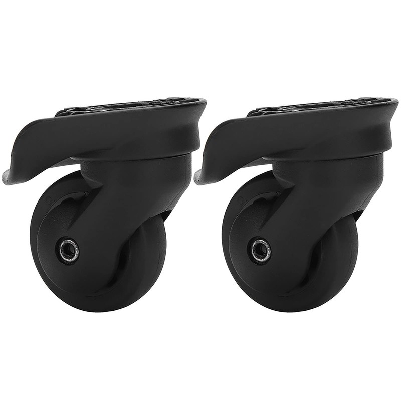 Alomejor 2pcs A52 Travel Suitcase Wheel Trolley Wheel Luggage Wheel