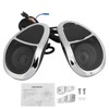 12V Bluetooth Speaker MP3 FM Radio with Light Sound Amplifiers