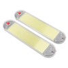 2Pcs Car Interior Roof Reading Light DC 12V‑24V COB with