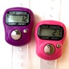 KnitUK Tally Counter - LCD (Finger-Held). Pack of 2. Pink