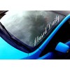 Abused Daily Windshield Banner Vinyl Decal Sticker Car Truck Window