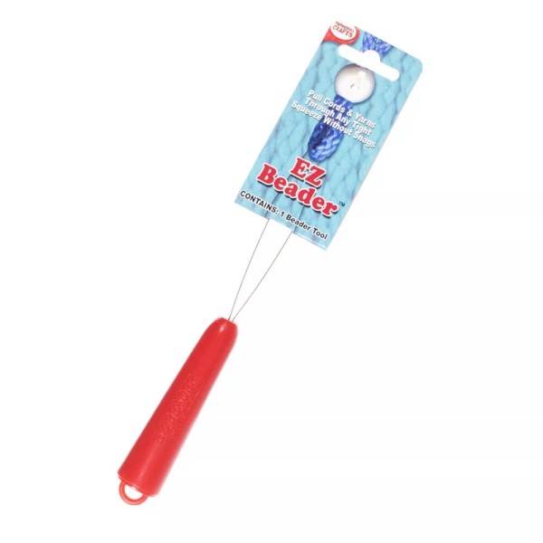 Craft County Easy Beader Tool in Red - Create Beaded