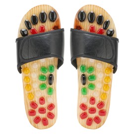 Acupressure Foot Massager Slippers Reflexology Acupoint Stimulation Shoes for Men Women41‑42
