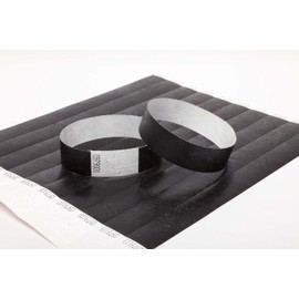 1000 DARK GREEN Premium Tyvek Wristbands (Black)
