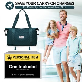 Travel Bag, Women’s Sports Bag, 40 x 20 x 25 cm, Ryanair Hand Luggage, Weekender Bag, Swimming Bag, Waterproof Travel Bag, Duffle Bag, Fitness Bag, Training Bag, for Trips and Gym, Sporty