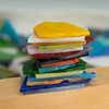 Mosaico irregular para manualidades, varios colores y formas, 400 g