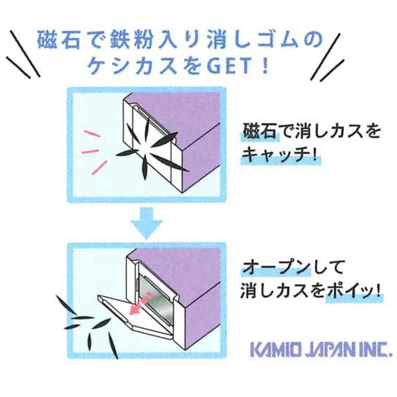 Petit Bear Life Eraser with Neodymium Magnet