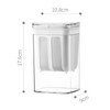 Yogurt Strainer with Extra Fine Mesh Strainer Bag Transparent Cover