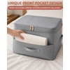 Ultra Space Saving Self Compression Organizers, 2 Pack Double Zipper