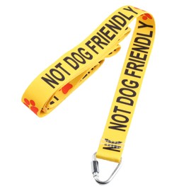JXGZSO Do Not Pet/Not Dog Friendly Dog Lead Give Me Space Leash Wrap Rescue Lead