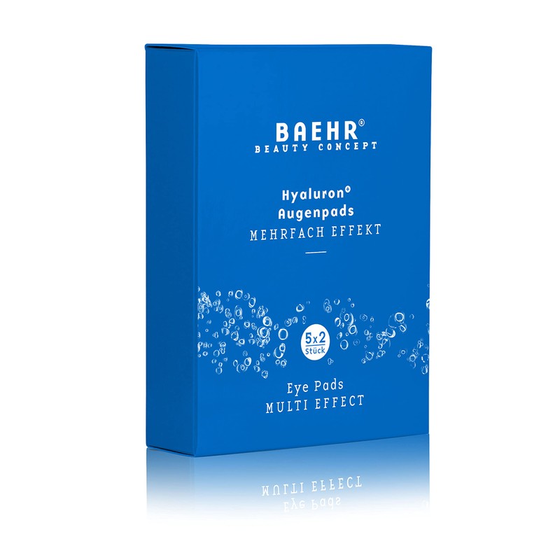 BAEHR Beauty Concept Hyaluronic + Eye Pads (5 Pairs)