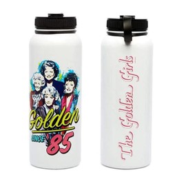 Just Funky Golden Girls Water Bottle, Golden Since 85 Stainless Steel Water Bottle