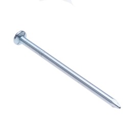 Nails for Wood Flat Round Head (Pack of 100) Zinc Plated Nail Galvanized Heavy Duty for DIY and Crafts Home Decor Woodwork Furniture Size: Length 60mm Nail Diameter 2.5mm