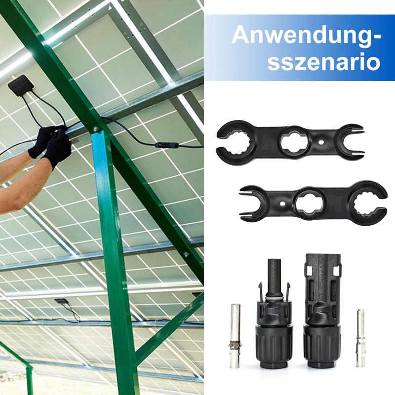 Trisinger 6 mm² Solar Connector Set IP68 1500 V -