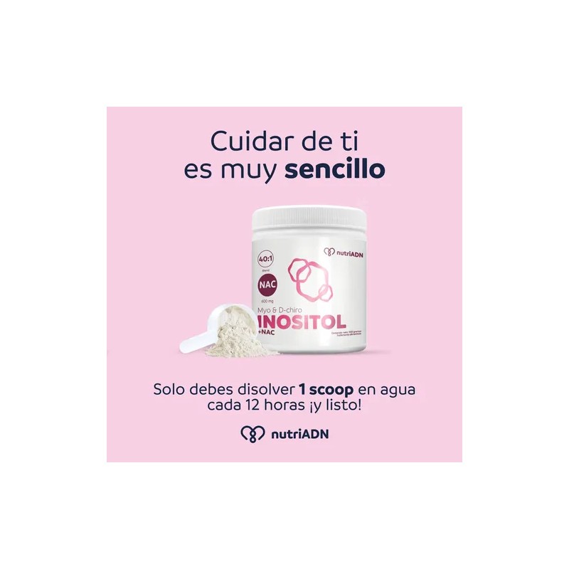 Suplemento Para Mujeres Myo Inositol D-chiro Inositol 40