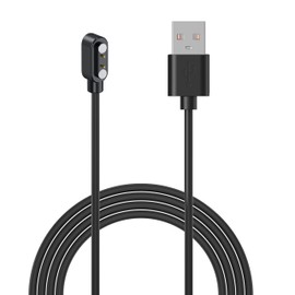Magnetic Smart Watch Charger for YAMAY SW023 Willful SW021 SW025, Smartwatch 2 pin 2.84mm Charging Cable for Letsfit ID206 ID205L LETSCOM ID205U LIFEBEE ID205S ID216, 3.3ft