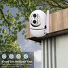 Wireless Outdoor Camera 1080P HD Waterproof IP66 2.4GHz WiFi Home